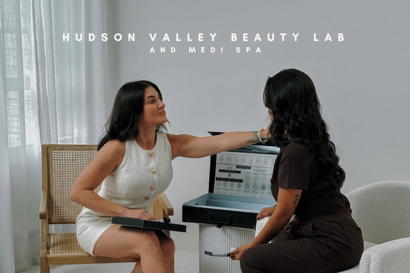 Nurse Randi is helping a patient discover the perfect skincare products in Newburgh, NY.